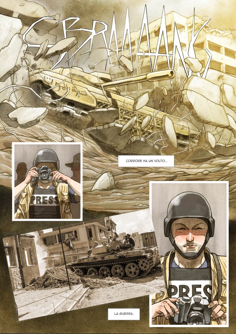Biloslavo e Micalessin: raccontare la guerra a fumetti 