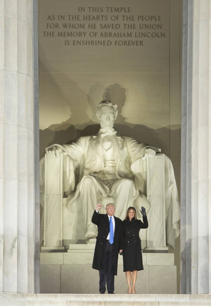 Melania e Donald Trump, coppia presidenziale 35