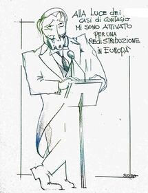 La vignetta del giorno Conte riferisce in Aula 1