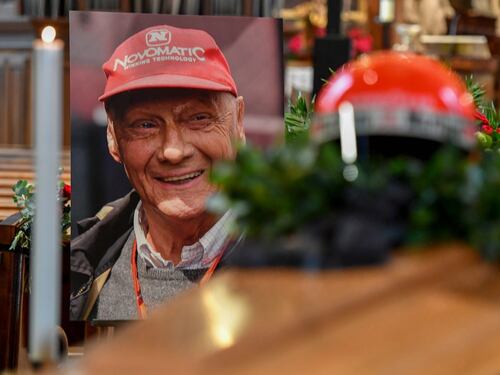 L'ultimo saluto a Niki Lauda