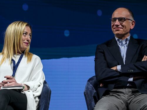 Letta fa mea culpa sulla Meloni: "Ho fatto una battuta infelice"