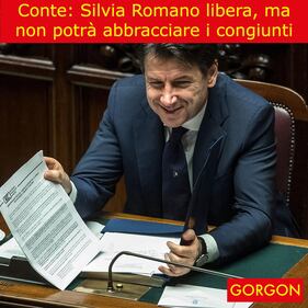 La satira del giorno: la gioia di Conte per Silvia Romano 1