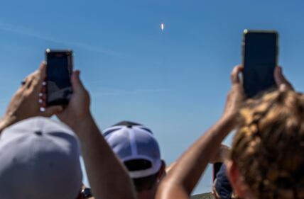 Cape Canaveral, il lancio di Euclid in testa al razzo Falcon 9 della compagnia SpaceX 1