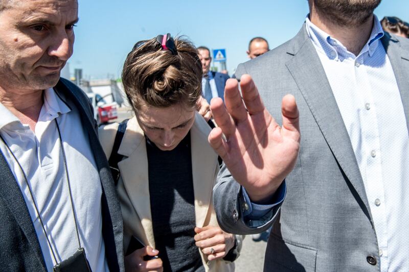 Amanda Knox atterra a Milano: il ritorno in Italia 1