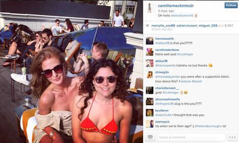 Camilla Mackintosh, gambe chilometriche su Instagram 8
