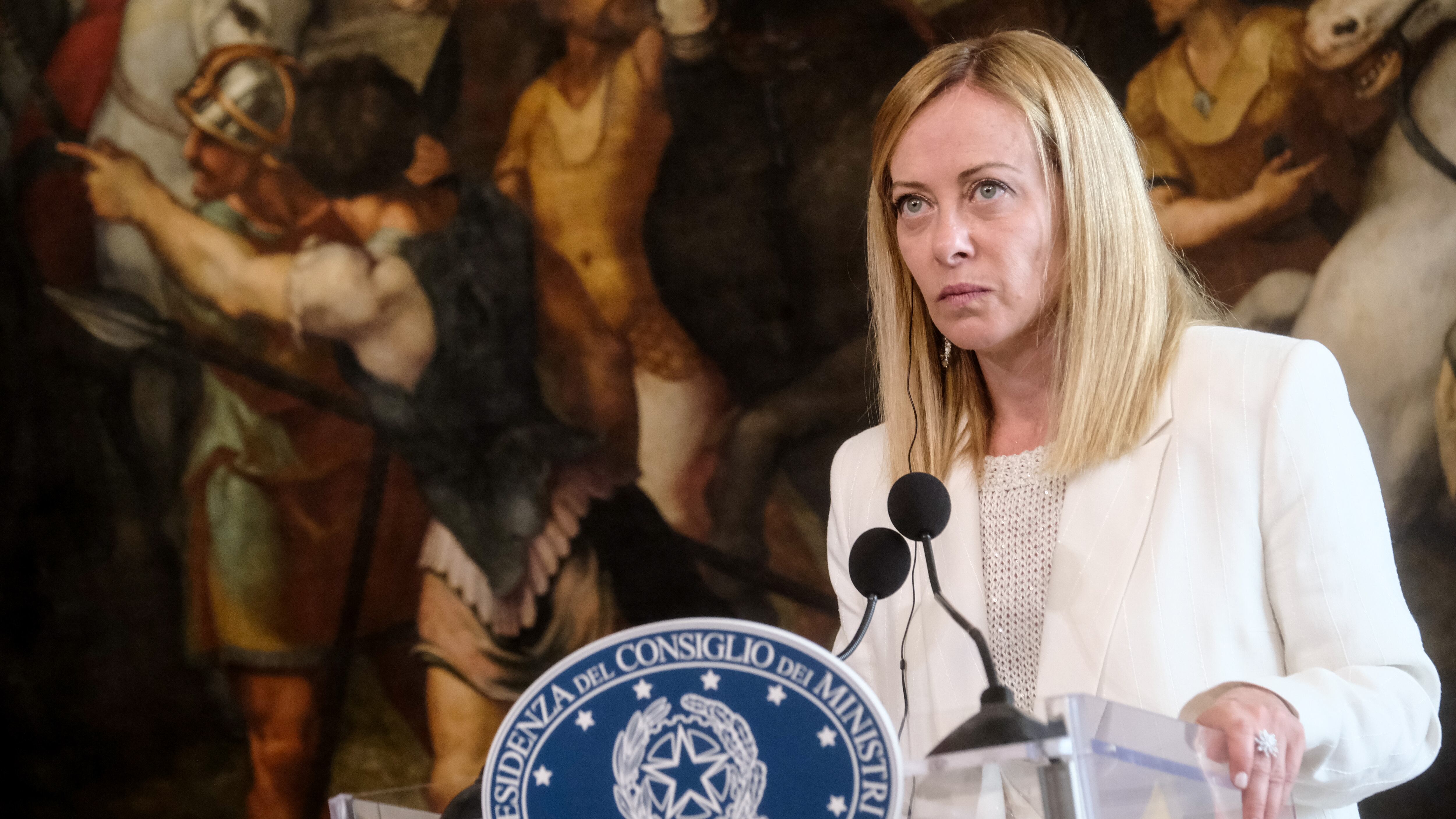 Meloni: "Forte unità di intenti su pace giusta e sostegno a Kiev"
