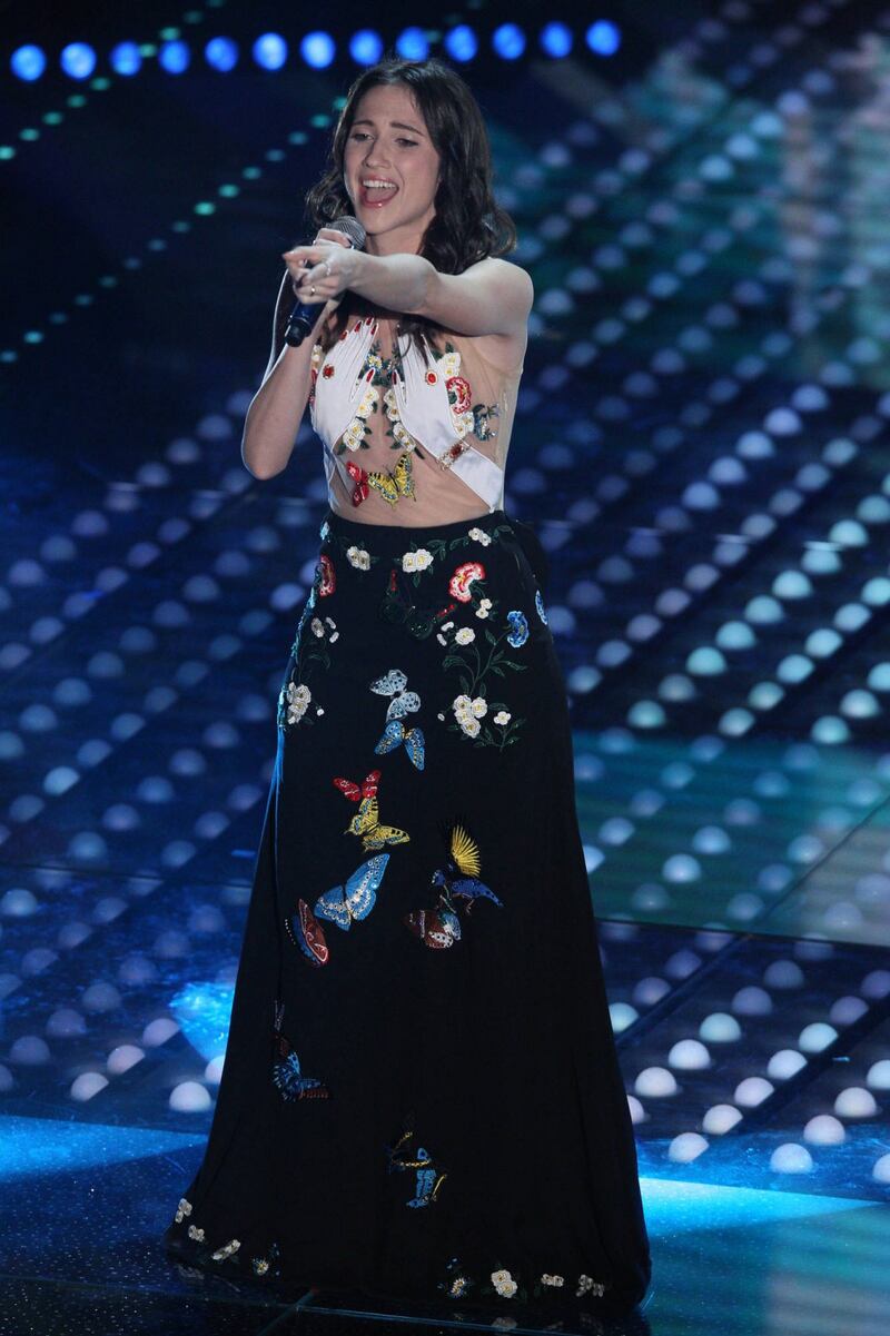 Sanremo 2017, Lodovica Comello sexy 17