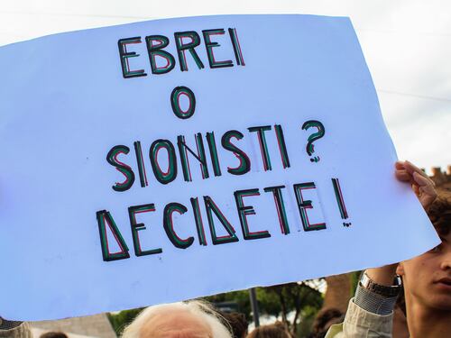 L'"altro" 7 ottobre. I deliri degli antisemiti: "Vincerà l'Intifada"