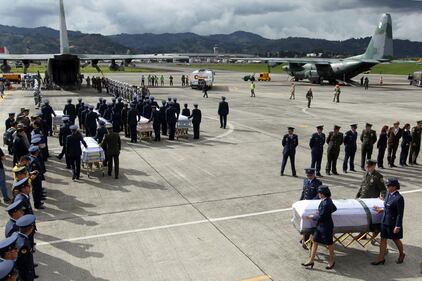 Chapecoense, il ritorno in patria delle salme  19
