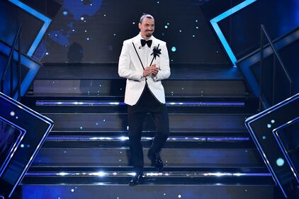 Ibrahimovic alla finale di Sanremo 2021 6