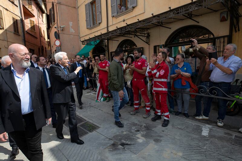 Mattarella in Emilia-Romagna: la visita nelle zone colpite dall'alluvione 6