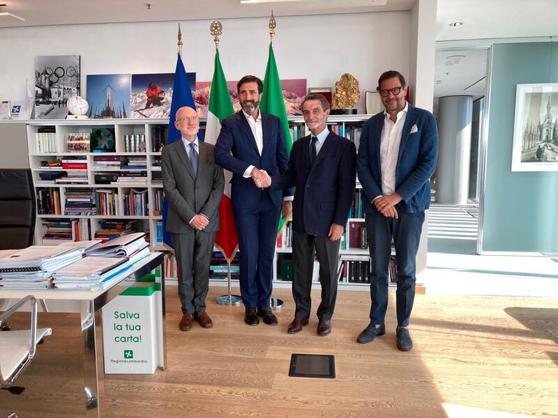 Convenzione Fiera Milano regione Lombardia e bruxelles