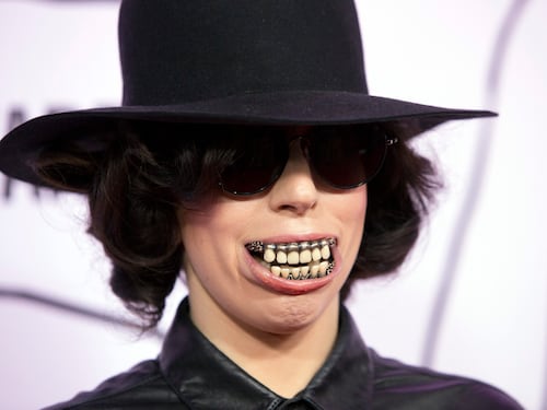 Sorriso da urlo per Lady Gaga