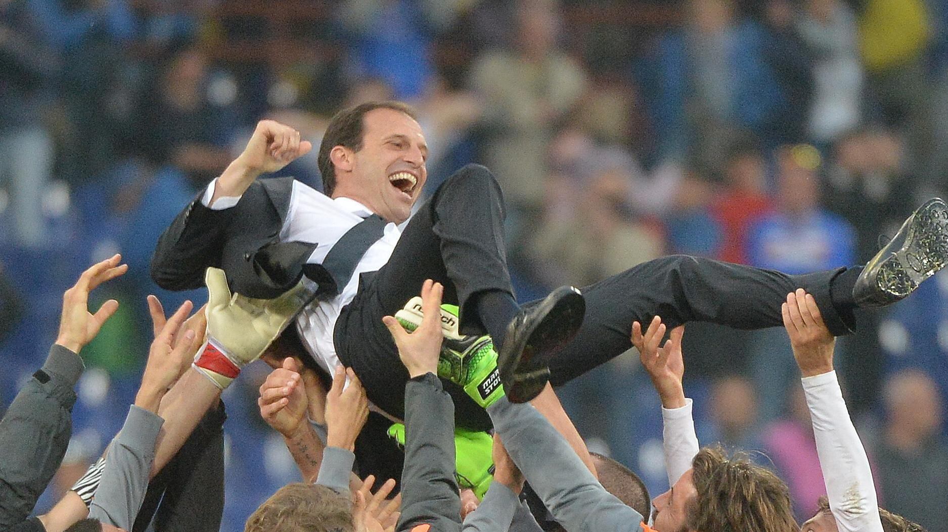 La Juve cala il poker e sono tutti Allegri