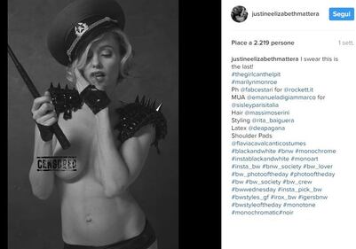 Justine Mattera: sexy fetish su Instagram 8