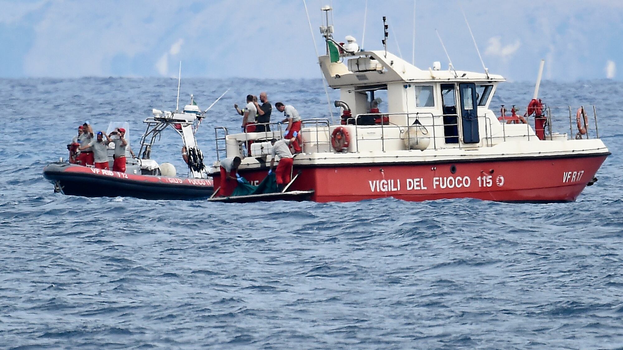 Dispersi, recuperati i corpi. L'ipotesi dell'errore umano