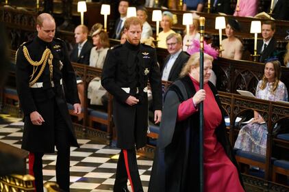 Harry e Doria Ragland al Royal Wedding: le foto 8