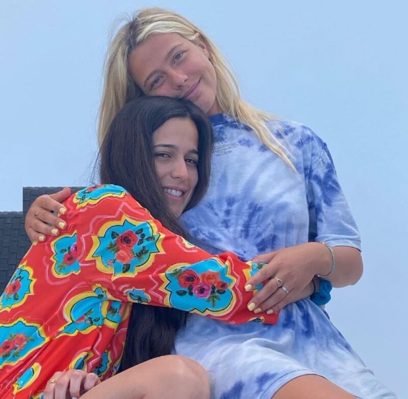 Le figlie di Heather Parisi: Rebecca Jewel Manenti e Jacqueline Luna Di Giacomo (2021)