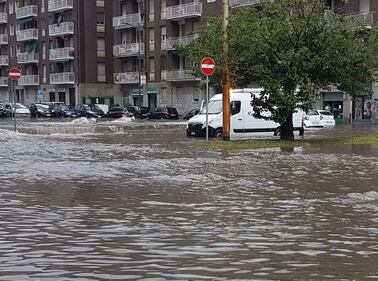 Nubifragio a Milano 6
