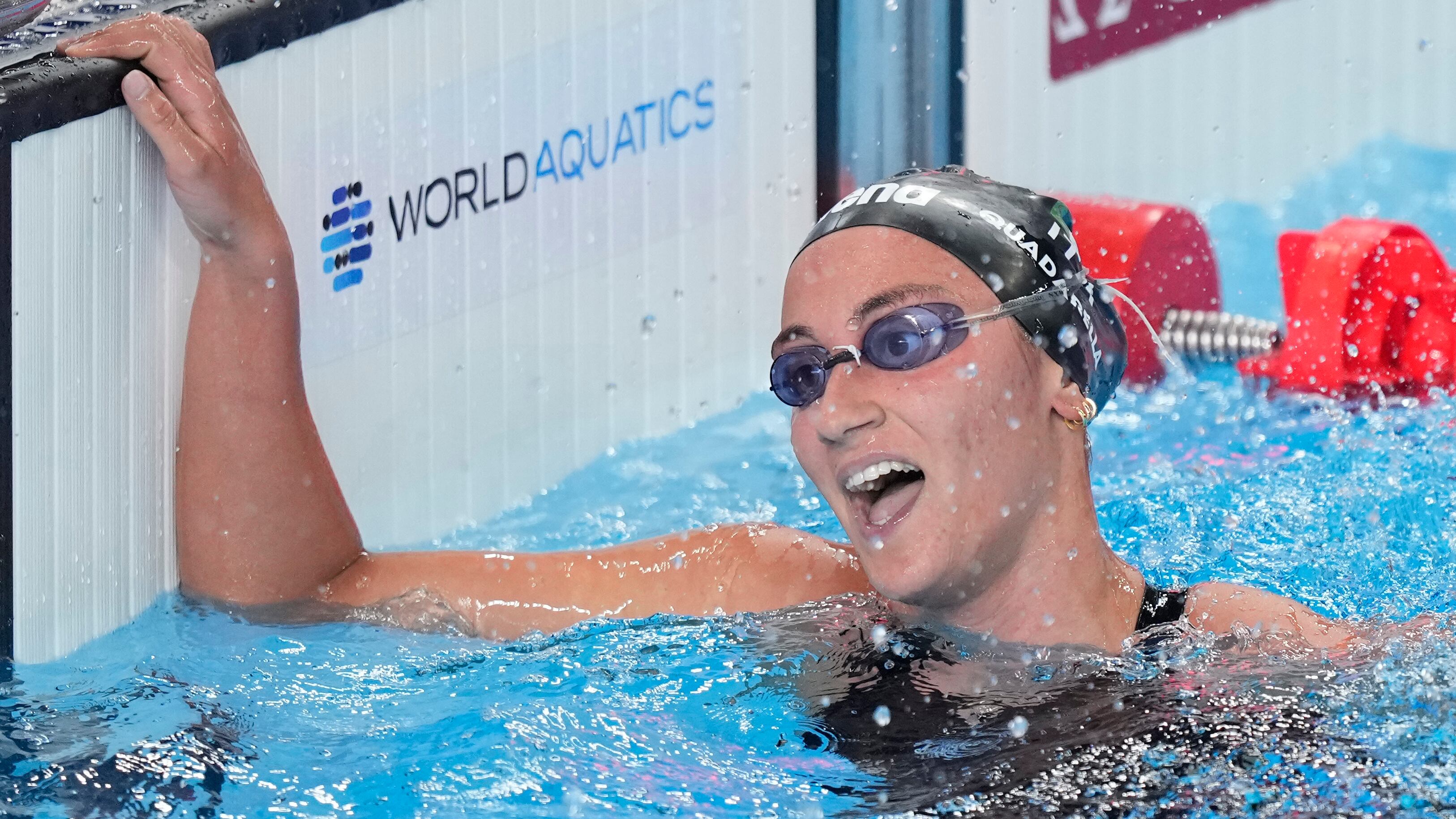 Splendida Quadarella ai Mondiali di nuoto: è oro anche negli 800 stile libero