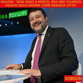 La satira del giorno. Salvini e lo scherzo a Letta 1