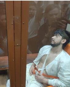 Gli attentatori di Mosca dopo l'arresto e in tribunale 1