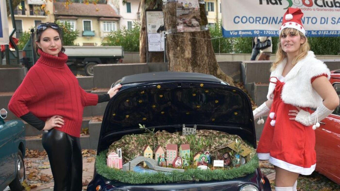 Le Fiat 500 protagoniste di un concorso di presepi