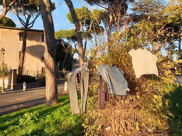 Colle Oppio, degrado e favelas nel parco archeologico 6