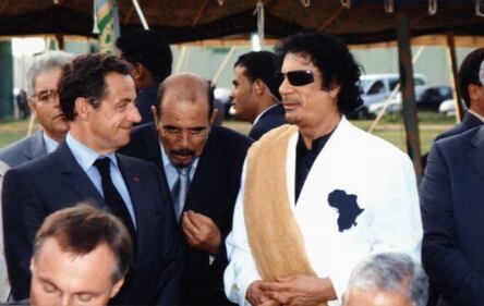 Le immagini dell'incontro tra Gheddafi e Sarkozy 2