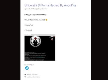La webchat di AnonPlus 3