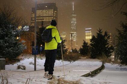 New York deserta per la tempesta 1