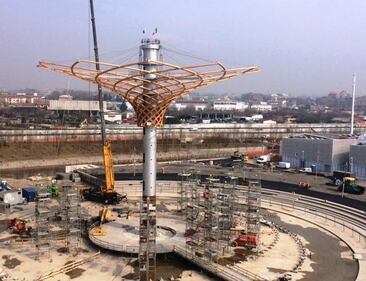 L'albero di Expo mette la chioma 8