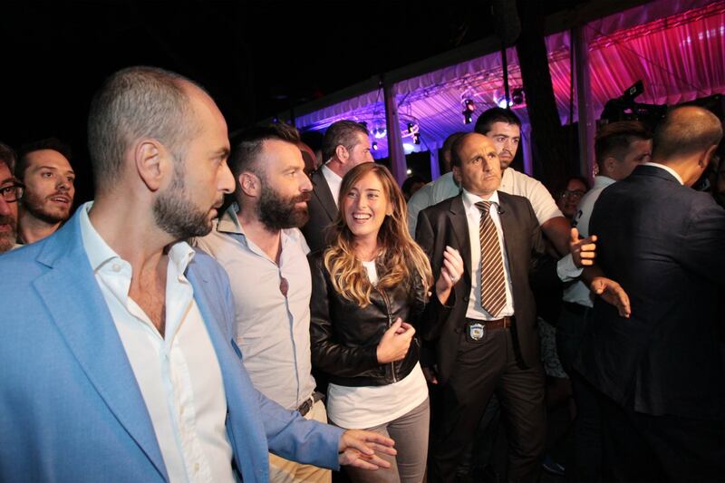 Il ministro Boschi al Pride Village di Padova 13