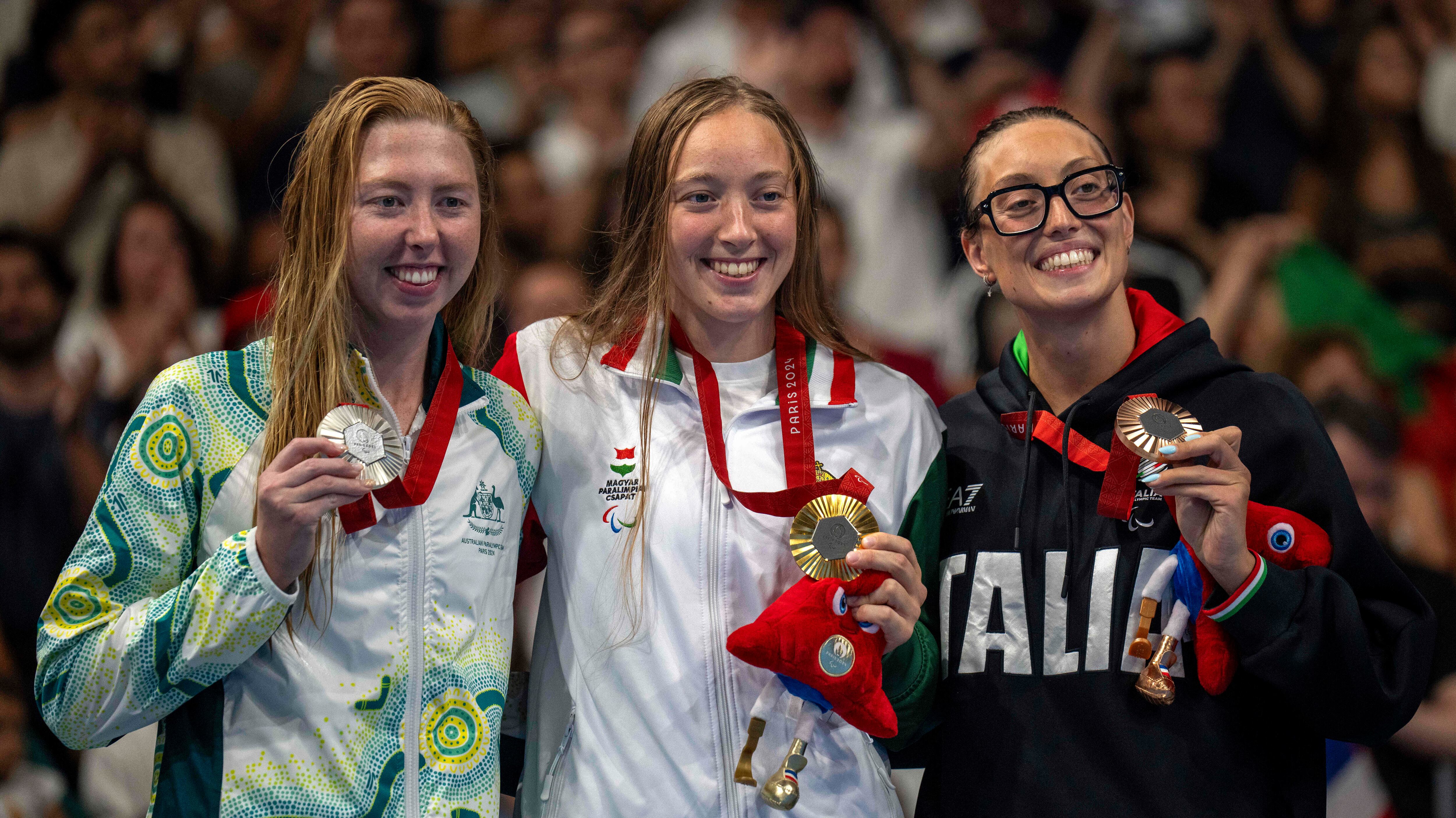 Piscina e ciclismo: nove medaglie. E l'Italia è già d'oro