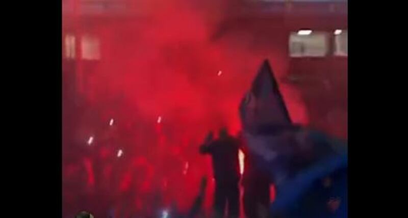 Festa dopo Juve-Napoli