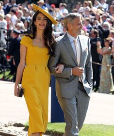 Royal Wedding: George Clooney e Amal alle nozze 4