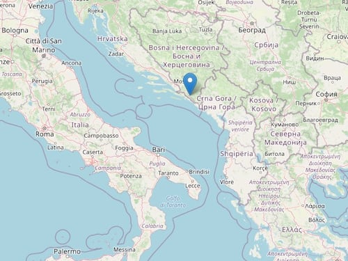 Terremoto in Bosnia di magnitudo 5.7: scossa avvertita anche in Italia