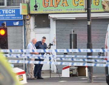 Londra, fuori dalla moschea dopo l'attacco 9