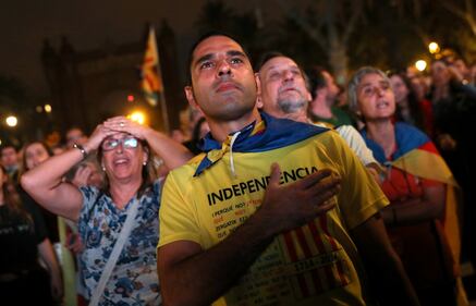 La delusione dei catalani dopo le parole di Puigdemont 5