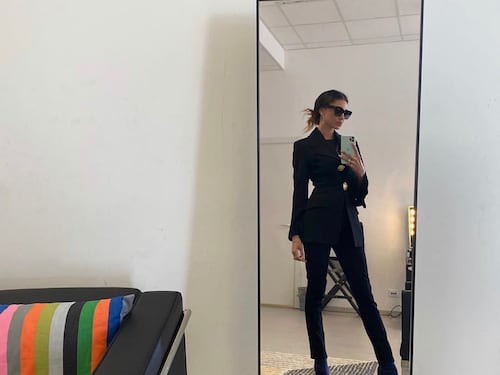 L'ipotesi di Belen Rodriguez sull'epidemia: "La settimana della moda è stata deleteria"