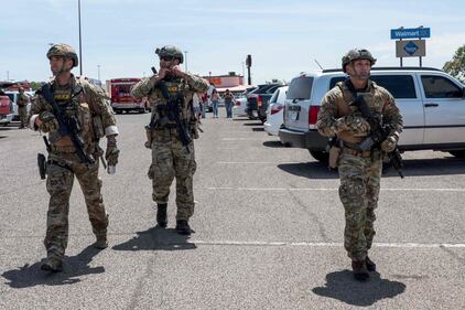 Sparatoria nel supermercato a El Paso 1