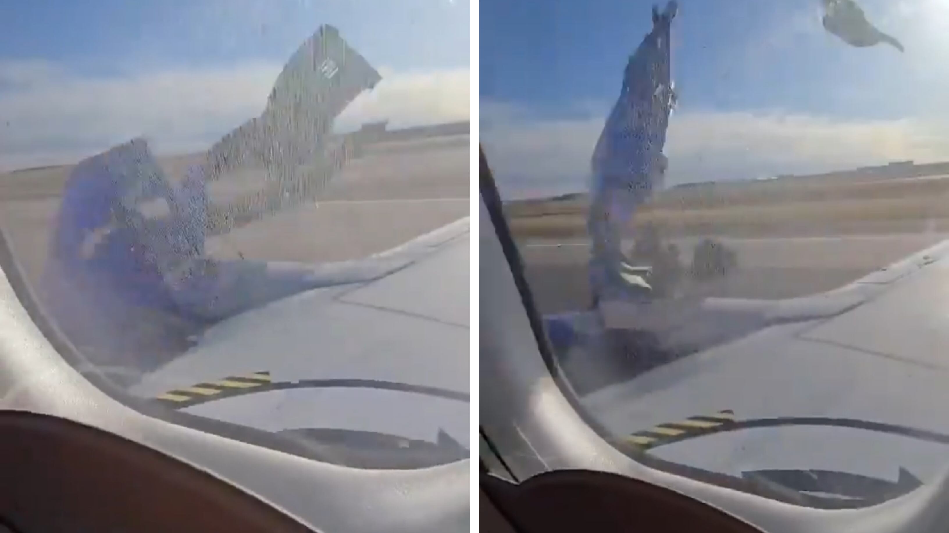 Paura a bordo di un Boeing 737: si stacca la copertura del motore