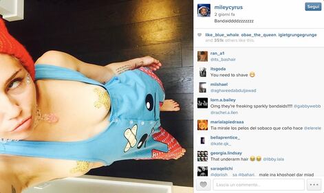 Miley Cyrus nuda su Instagram 2