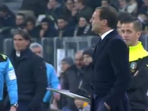 Allegri-Bonucci, lite in campo "Devi stare zitto, testa di c...."