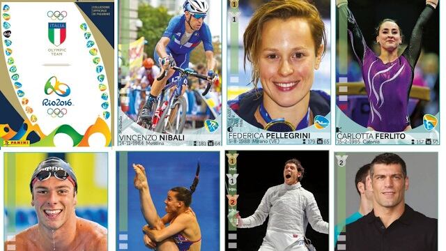 E quarant'anni dopo anche le figurine tornano alle Olimpiadi