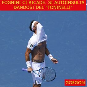 Ecco la satira del giorno. Fognini ci casca ancora 1