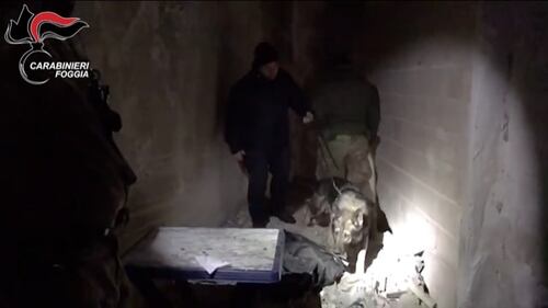 Foggia, le immagini delle perquisizioni all'ex-Onpi 9