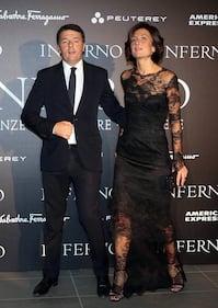 Matteo Renzi alla prima di "Inferno" di Ron Howard 6