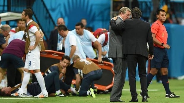 Infortunio nel match contro l'Italia, ma il massaggiatore inglese era ubriaco