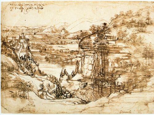 Leonardo Da Vinci, nel dipinto si nasconde un paesaggio inedito